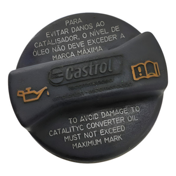 Tampa Vedacao Tanque Oleo Motor Audi A3 1.8 2005 2006 Preto