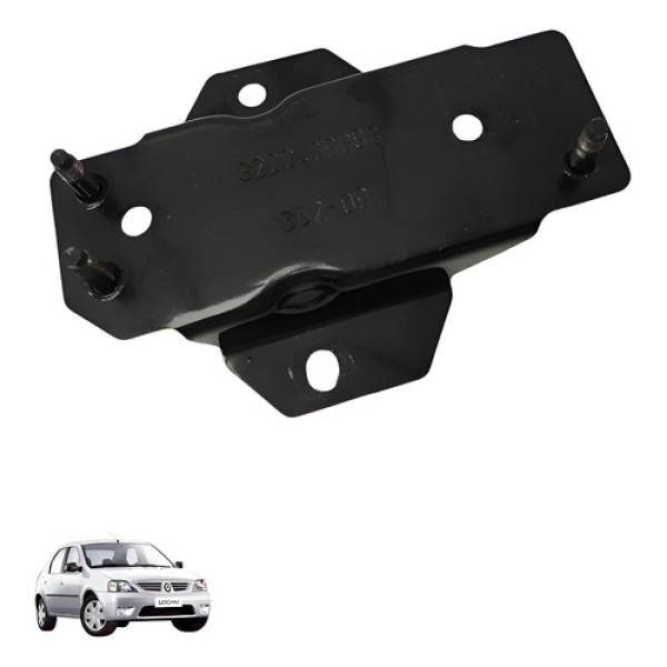 Suporte Pedal Acelerador Renault Logan Sandero 2010 2011 Preto