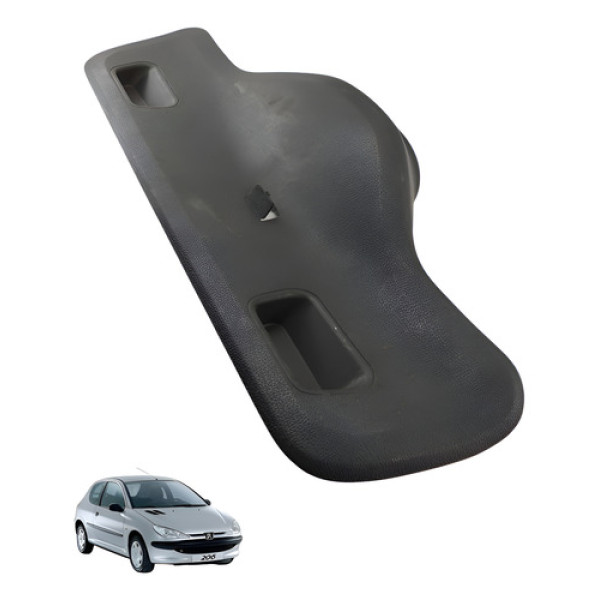 Acabamento Interno Tampa Traseira Peugeot 206 2006 2007 Preto