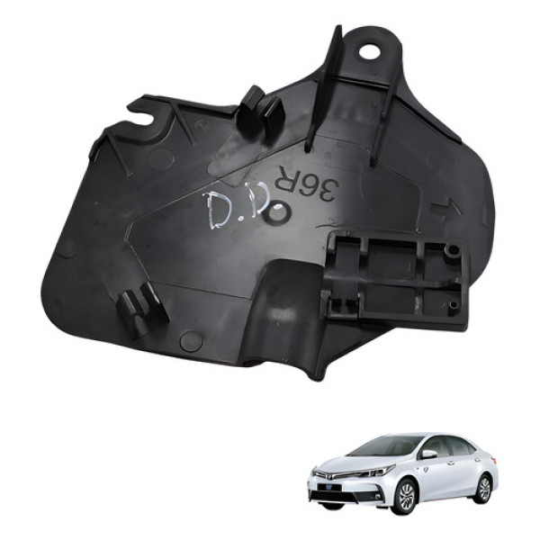 Acabamento Condutor Dianteiro Direito Corolla Toyota 2020 Preto.