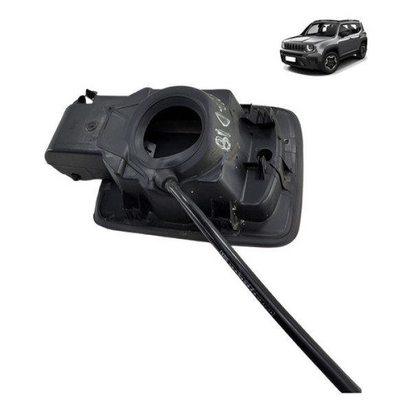 Portinhola Tanque Combustivel Jeep Renegade 2015 2020 - Preto
