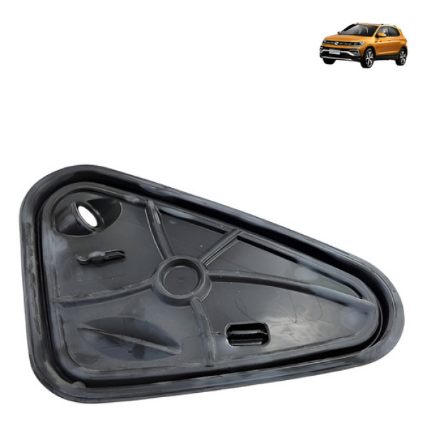 Capa Acabamento Porta Traseira Esquerda Tcross 2021 Preto