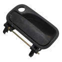 Macaneta Externa Porta Dianteita Direita Vectra 1997 2005 Preto Dianteira