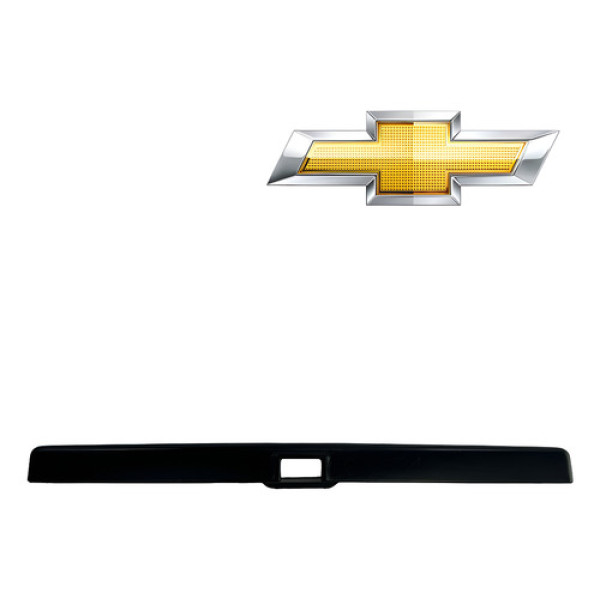 Friso Acabamento Tampa Traseira Chevrolet Omega Suprema Preto