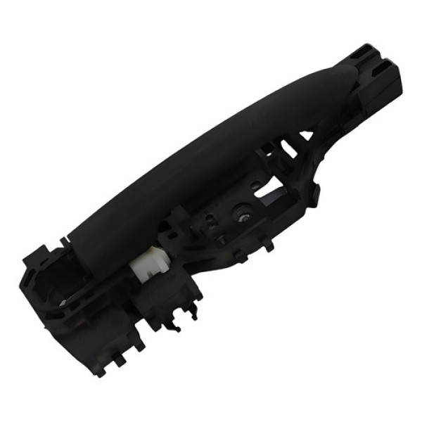 Macaneta Externa Porta Traseira Esquerda Renault Megane 2006 Preto Traseira