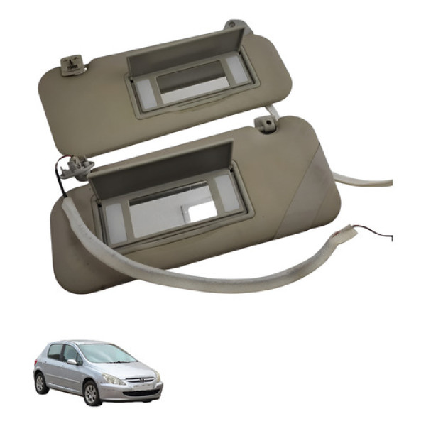 Par Quebra Sol Espelho Peugeot 307  2.0 2005 2006