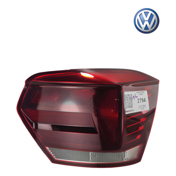 Lanterna Traseira Direita Volkswagen Polo 2018 2022 Esquerdo Vermelho