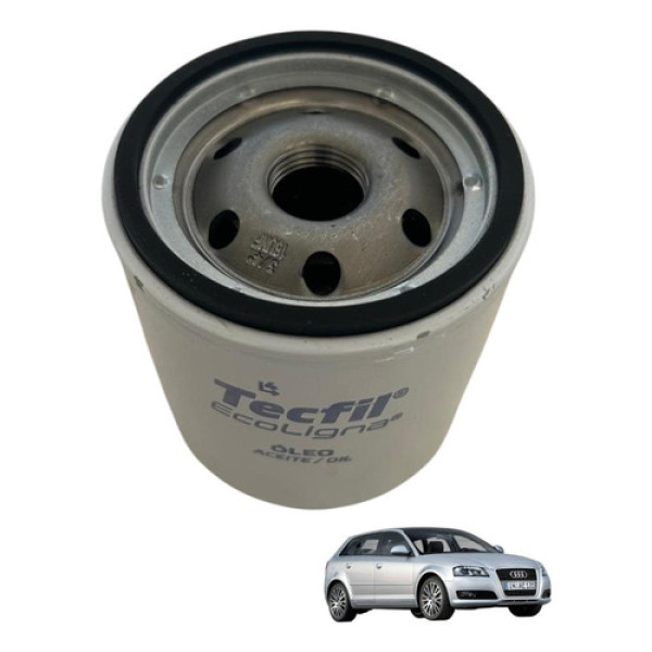 Filtro De Oleo Motor Audi A3 Sportback 1.6 8v 2006 2009