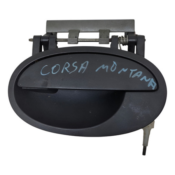 Macaneta Externa Traseira Esquerda Gm Corsa Meriva 2005 2012