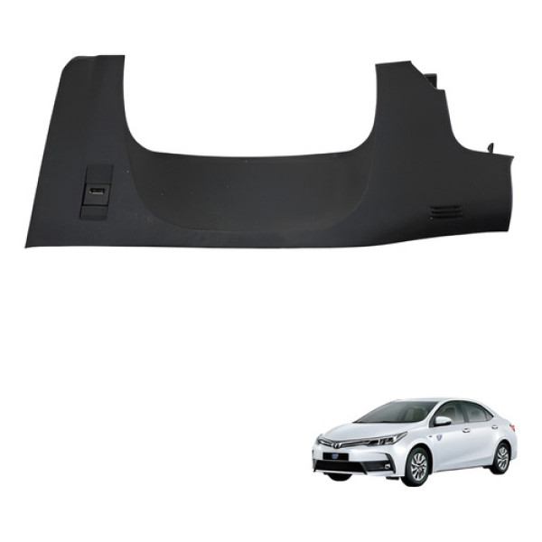 Acabamento Inferior Toyota Corolla 2020 2023 Preto