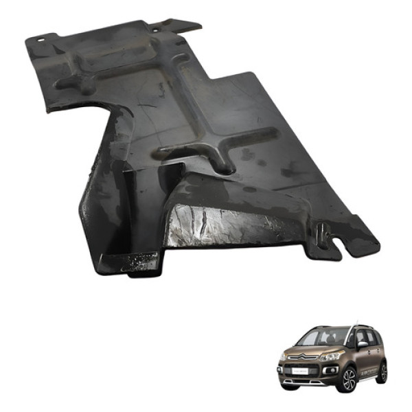 Moldura Banco Trilho Dianteiro Aircross 2011 2016 Usado Preto