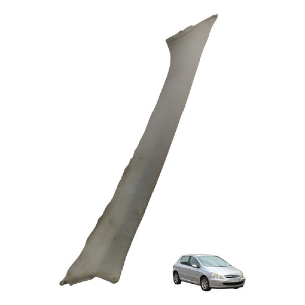 Moldura Coluna Parabrisa Esquerdo Peugeot 307 2005 2006