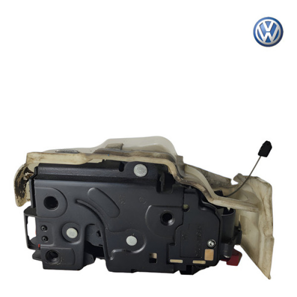 Fechadura Eletrica Porta Dianteira Esquerda Jetta 2005 2010 Preto