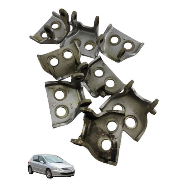 Kit Dobradica Porta Peugeot 307 2.0 16v 2005 2006