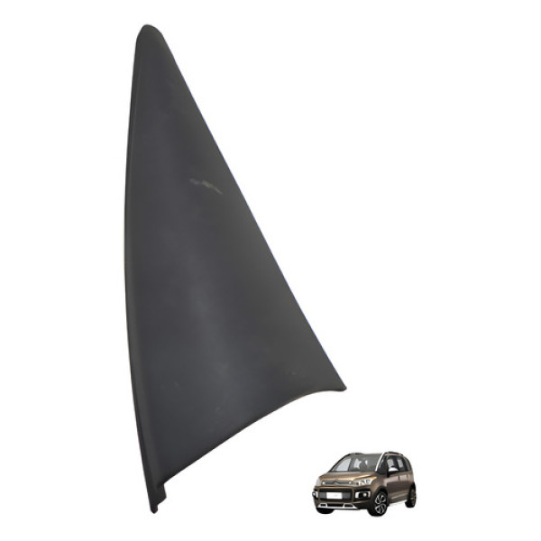 Acabamento Interno Retrovisor Direito Aircross 2012  2015 Preto