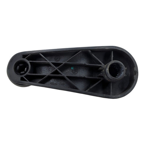 Manivela Vidro Porta Traseira Direita Fiat Uno 2018 2020 Preto