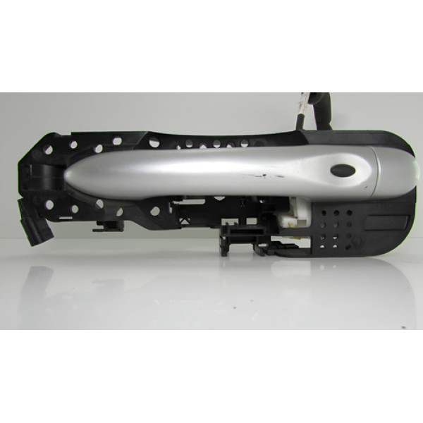 Maçaneta Externa Renault Fluence 2016 Original Traseira Esqu Prateado