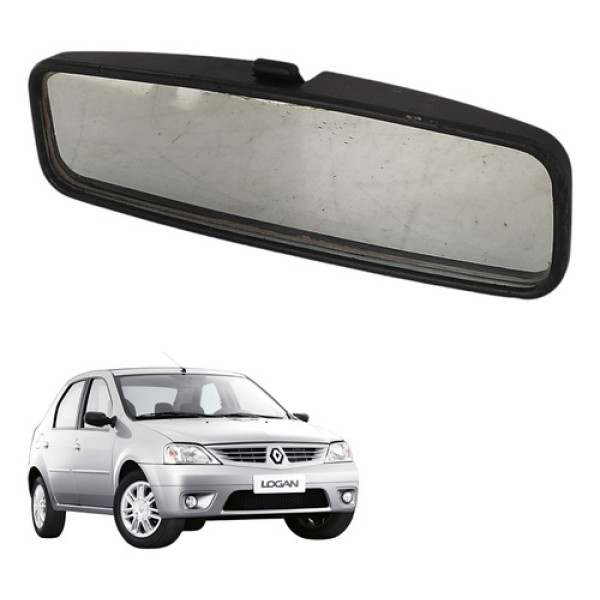 Retrovisor Espelho Interno Renault Logan 2007 2010 Usado