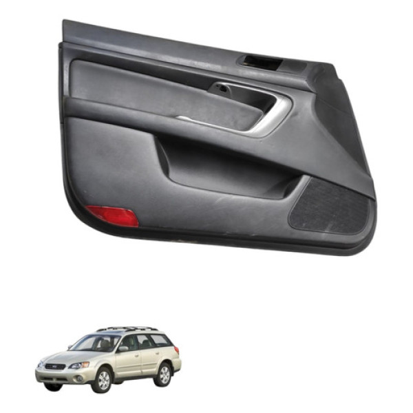 Forro Porta Dianteira Esquerda Subaru Outback 2006 Usado Preto