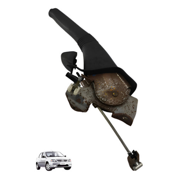 Alavanca Freio Mao Puxador Renault Logan Sandero 2010