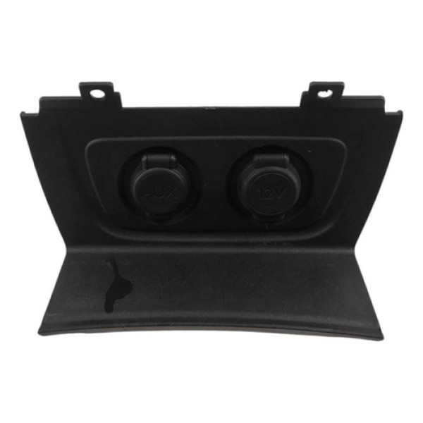 Moldura Tomada 12v Usb Aux Citroen C4 Lounge 2014 2019 Preto