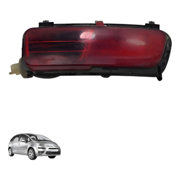 Refletor Olho De Gato Citroen C4 Picasso 2011 2012 Vermelho