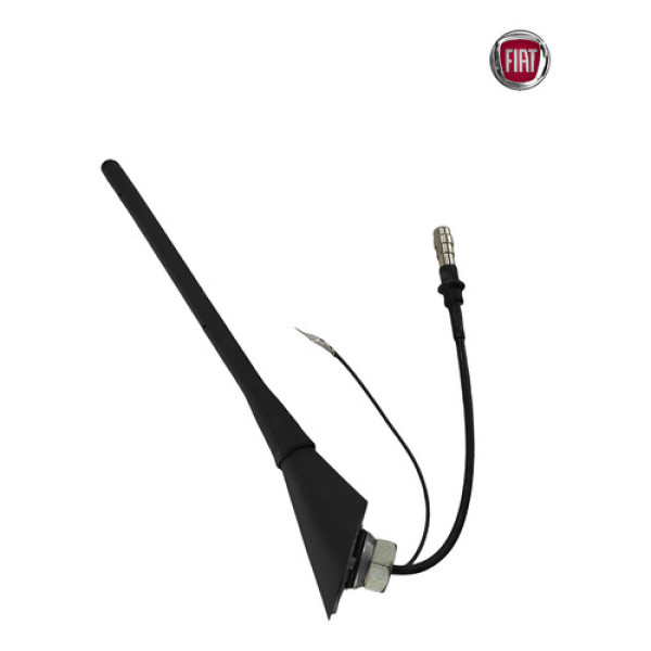 Antena Teto Amplificada Fiat Gran Siena Punto 2011 2018 Preto