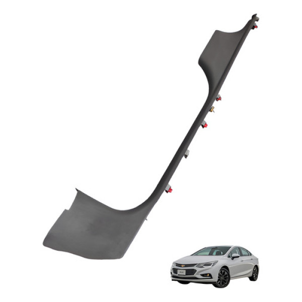 Soleira Diandeira Direita Chevrolet Cruze 2016 2019 Usado Cinza-escuro