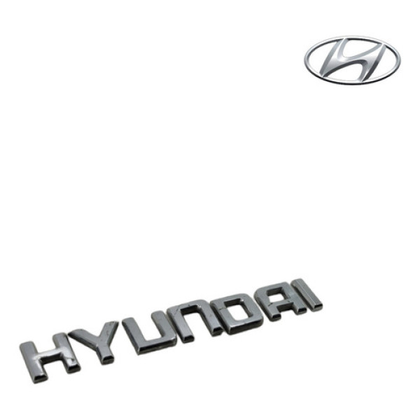 Emblema Letreiro Escrita Hyundai Tucson Porta Malas