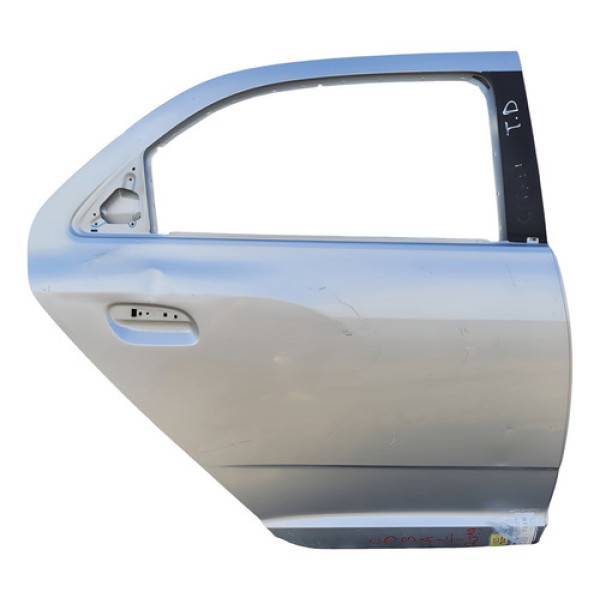 Porta Lateral Traseira Direita Chevrolet Cobalt 2014 Traseira Direita Cinza