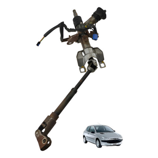 Coluna Direcao Mecanica Peugeot 206 1.0 2006 2007