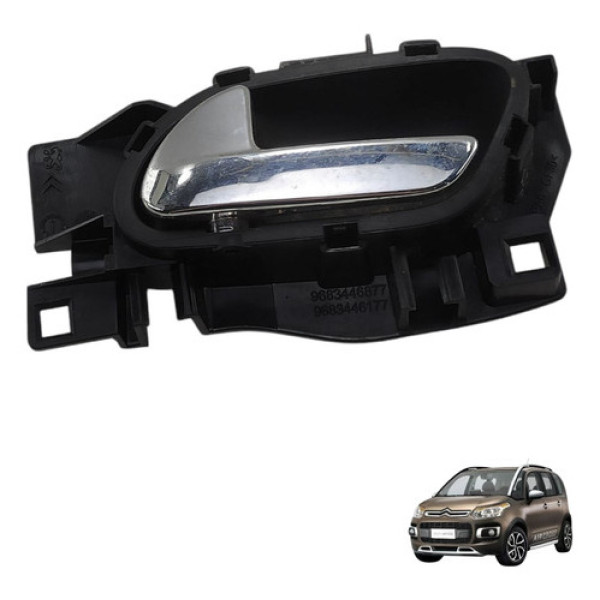 Macaneta Traseira Esquerda Citroen Aircross 2011 2016 Usado Dianteira
