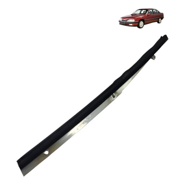 Borracha Coluna Chevrolet Omega Traseira Direita 1992 1993 Preto