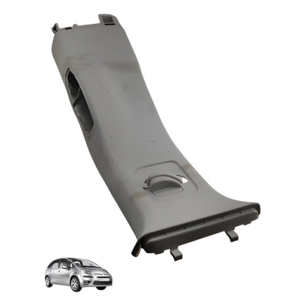 Acabamento Coluna Central Direito C4 Picasso 2011 Bege