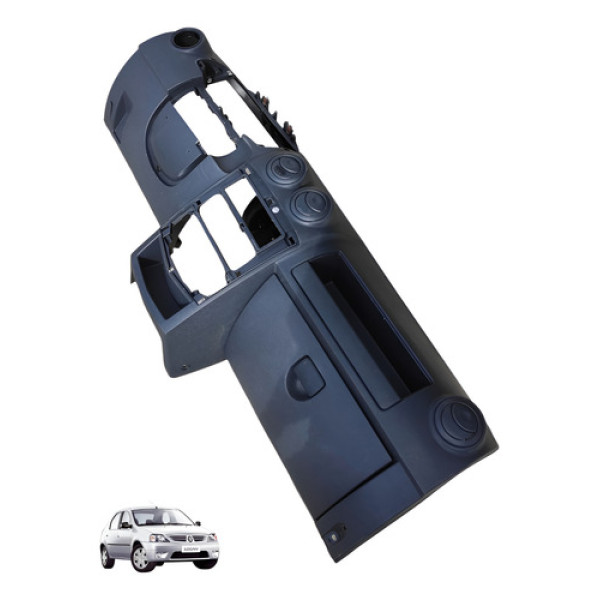 Painel Instrumentos Tabelier Renault Logan 1.0 2010 2011 Preto