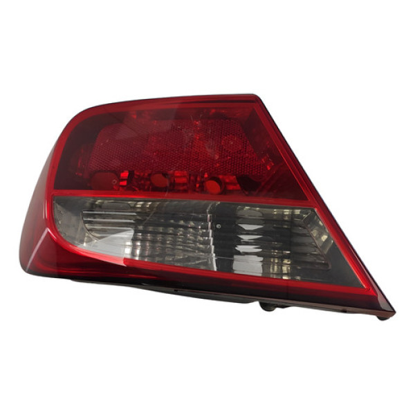 Lanterna Traseira Esquerdo Volkswagen Gol G5 2009 2011 Esquerdo/motorista Vermelho