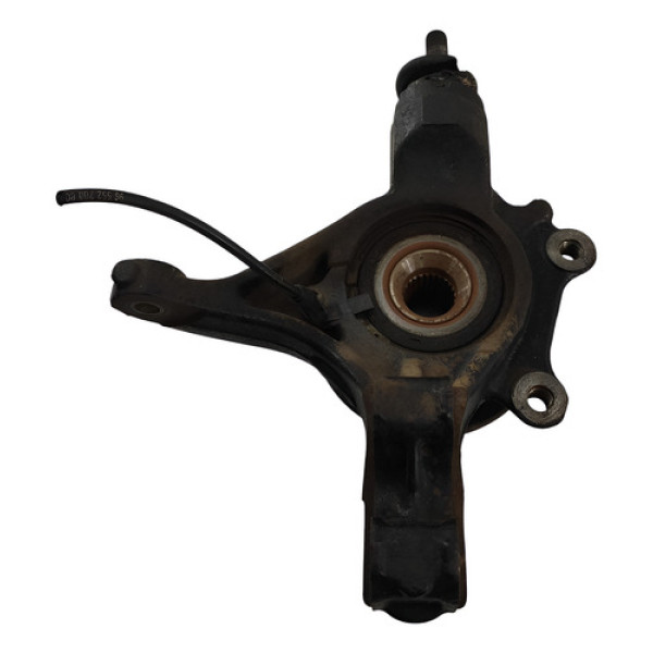 Montante Dianteiro Esquerdo  Peugeot 308 2012 2015 Preto