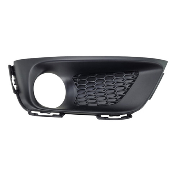 Grade Farol Moldura Milha Jeep Compass 2017 2019 Direita Preto Direito