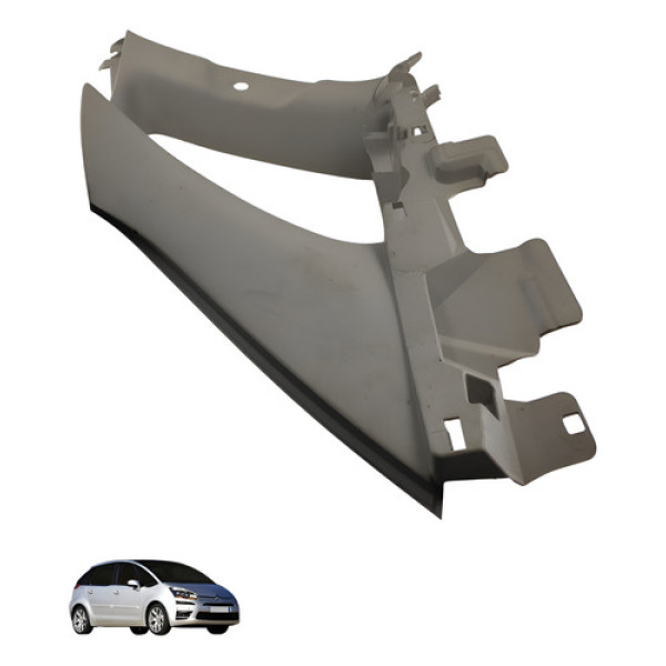 Acabamento Coluna Traseira Esquerda Citroen C4 Picasso 2010 Preto
