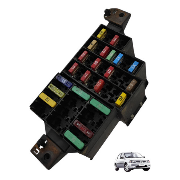 Caixa Fusivel Renault Logan Sandero 1.0 2010 2011