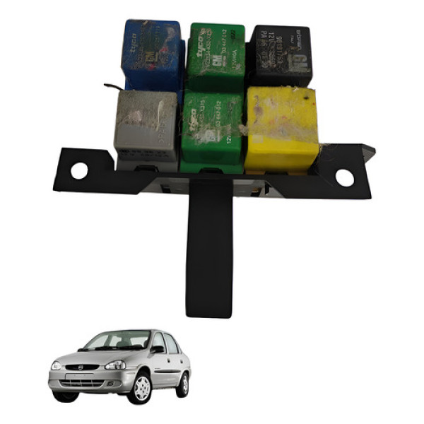 Suporte Com Reles Chevrolet Corsa Classic 1.0 1998 2006