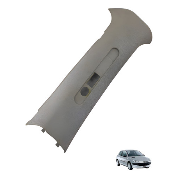 Acabamento Coluna Traseira Esquerda Peugeot 206 2006 2007