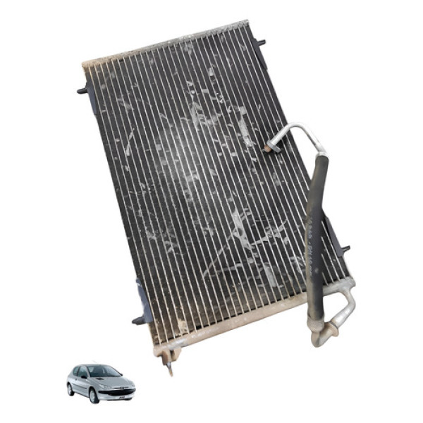 Condensador Ar Peugeot 206 1.0 16v 2006 2007