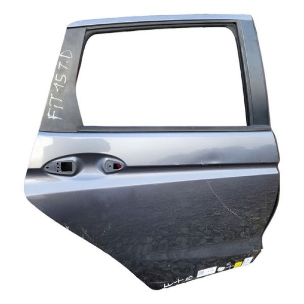 Porta Lateral Traseira Direita Honda Fit 2015 Traseira Direita Preto