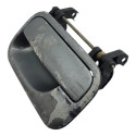 Macaneta Externa Porta Traseira Esquerda Vectra 1997 2005 Preto Traseira