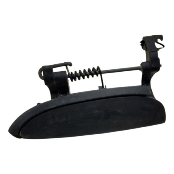 Macaneta Porta Dianteira Esquerda Renault Clio 1999 2014 Preto Dianteira