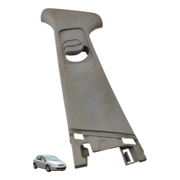 Moldura Coluna Central Esquerdo Peugeot 307 2005 2006