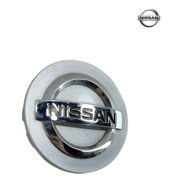 Calota Miolo Roda Nissan  Prateado