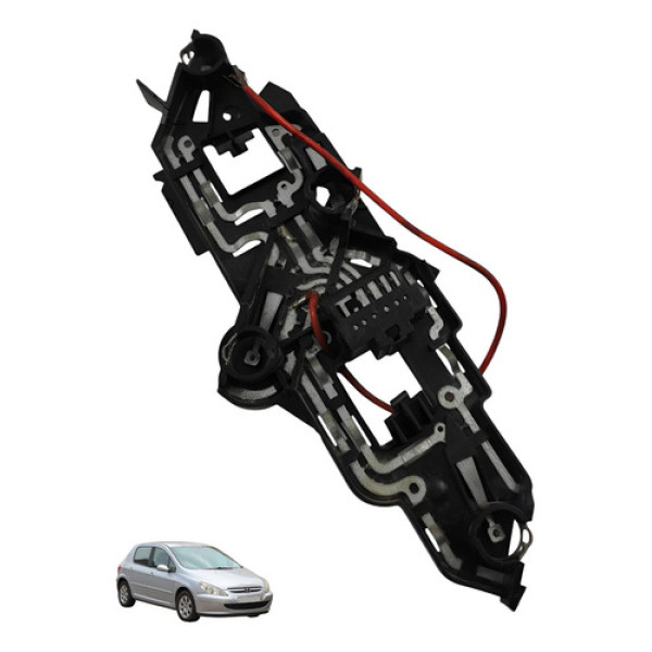 Circuito Lanterna Traseira Esquerda Peugeot 307 2005 2006 Esquerdo/motorista Preto