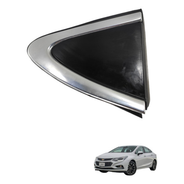 Moldura Porta Direito Chevrolet Cruze 2016 2019 Turbo